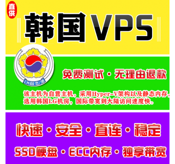 韩国VPS配置2048M申请，胖次搜索引擎